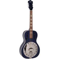 Best Resonator Guitars Recording King Dirty 30S Resonator Guitar Blue