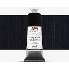 Negro Pinturas al Óleo Michael Harding Oil Paint 40ml Lamp Black