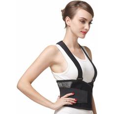 Neotech care back brace with suspenders/shoulder straps light & breathable