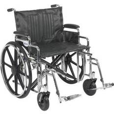 Crutches & Medical Aids Drive Medical Sentra Extra Heavy Duty Wheelchair 24"