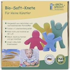 Knete Grünspecht Bio-Soft-Knete 4 Farben