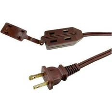 Brown Power Strips & Branch Plugs HDX hw16212hdbr 12 ft. 16/2 cube tap extension cord, brown