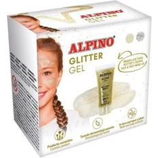 Gull Sminke Leppestift Alpino Gjennomsiktig Glitter Gel 6 Deler