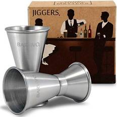 Beige Jiggers Double Set Liquor Jigger