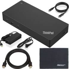 Type c dock ThinkPad 40AS0090US USB Type-C Dock Gen 2 Starter Bundle