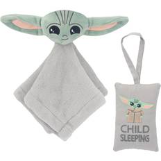 Baby Nests & Blankets Lambs & Ivy Star Wars The Child/Baby Yoda Security Blanket/Door Pillow Gift Set