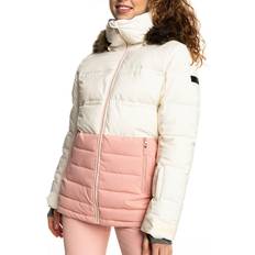 Pink - Sportswear Garment Outerwear Roxy Quinn Insulated Snow Jacket - Egret