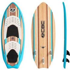 Blue Complete Skateboards California Board Company Foam Wake Surfer 58\u2033