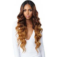 Hair Products Sensationnel human blend butta hd lace front wig ocean wave