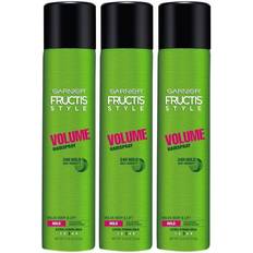 Silicon Free Hair Sprays Garnier Fructis Style Volume Hairspray 8.25 Oz 3 Count