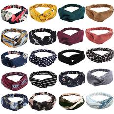 Headbands pack boho headbands for womenï¼œahoney knotted hair band elastic headband fa