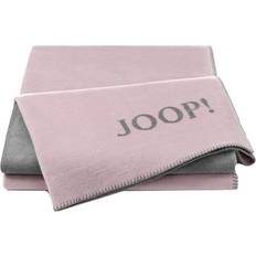 Decken Joop! DUO COLOR Decke Ros-Graphit Filz Rosa