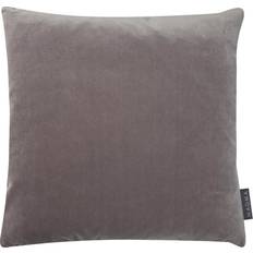 40.0 cm Cushion Covers Magma Uni Einfarbig Samt Kissenbezug Grau (40x40cm)