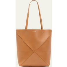 Loewe Puzzle Leather Tote Bag WARM DESERT