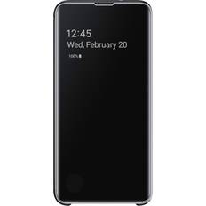 Samsung Galaxy S10e S-View Flip Case Black EF-ZG970CBEGUS
