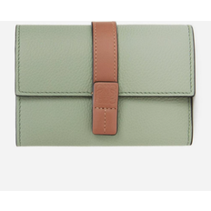 Loewe Small Vertical Wallet - Rosemary/Tan