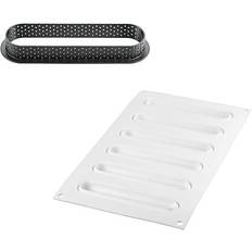 Baktillbehör Silikomart Kit Oblong Tårtring 13.3 cm