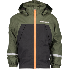 Gutter Skalljakker Didriksons Enso Kid's Jacket - Deep Green (504977-300)