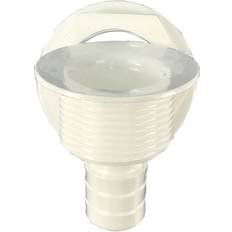 t-h-marine Straight Barbed All-Purpose Drain White