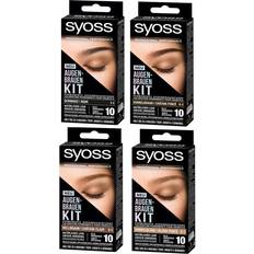 Negro Tintes para cejas y pestañas Syoss Kit de cejas 2 17 ml