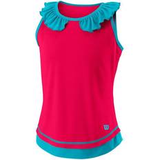 Türkis Tanktops Wilson WRA807701SM Tennis-Shirt Love Potion/Scuba Blue/ 128