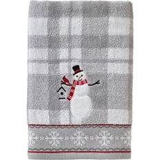 SKL Home Whistler Snowman Bath Towel Gray (121.9x61)