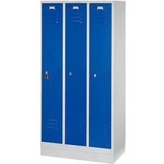 C+P Cupboard With Base Blue/Light Grey Armadio 90x180cm