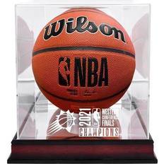 Sports Fan Products Phoenix suns 2021 nba wc champs logo mahogany basketball case w/mirrored back