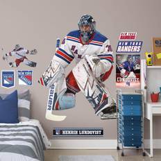 Fathead Henrik Lundqvist New York Rangers 9-Pack Life-Size Removable Wall Decal