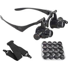 Magnifiers & Loupes LED Illuminated Double Eye Jeweler Watch Repair