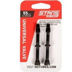 Reparationer & Vedligeholdelse Stans No Tubes Presta Alloy Valve 55mm Black