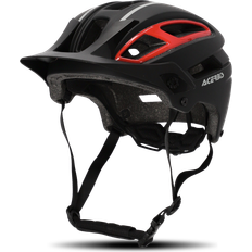 MTB-Hjelm Double P, Sort/Rød