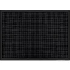 Monochrome Entrance Mats JVL Orion Scraper Black 60x80cm