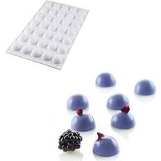 Silikomart Professional Micro Dome 5 Chocolate Mold