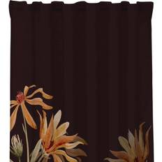 Guld Gardiner & Tillbehör Redlunds Gardiner Multibandslängder Svart/Guld 2-pack 140x140cm
