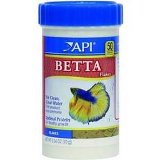 Betta fish food API Betta Flakes Fish Food, 0.36-oz bottle