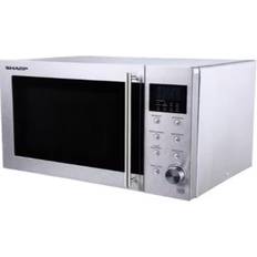 Countertop - Stainless Steel Microwave Ovens Sharp R28STM Stainless Steel