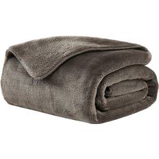 UGG Whitecap Plush Flannel Filt Brun (177.8x127cm)