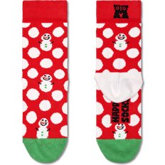 Happy Socks Unisex Kid's Snowman - Rot