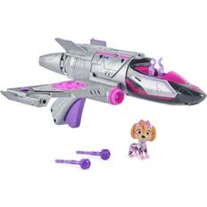 Son Avions-jouets Spin Master Paw Patrol The Mighty Movie Transforming Rescue Jet with Skye Mighty Pups