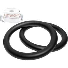 Fitwood Gymnastikringar ULPU Svart/Vit