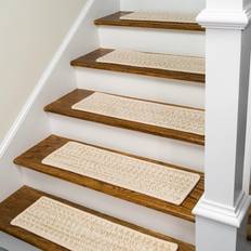 Multicolored Stair Carpets Colonial Mills RY09A008X028S Natural