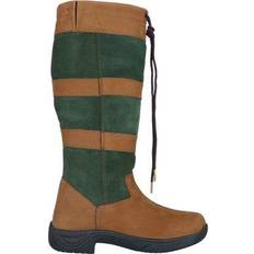 Wide Reitschuhe Dublin River III W - Dark Brown/Green