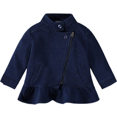 Splendid Infant Girl's Motorcycle Jacket - Dark Stone Indigo