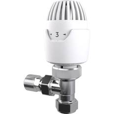 RT212 TRV Chrome 15mm Angled with Lockshield