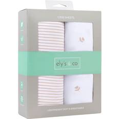 Sheets Ely's & Co. Baby Fitted Crib Sheet 100% Combed Jersey tulip