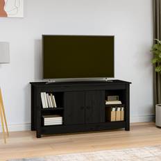 vidaXL 103x36,5x52 massivt fyrretræ TV-bord