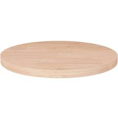 Madera Encimeras vidaXL Superficie De Mesa Redonda Ø50 x 2.5 cm Encimera