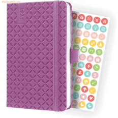 Roze Kalenders Sigel Weekagenda Flair A6 2024 Hardcover