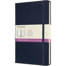 Moleskine Notebook, Ruled-Plain, Sapphire Hard Cover